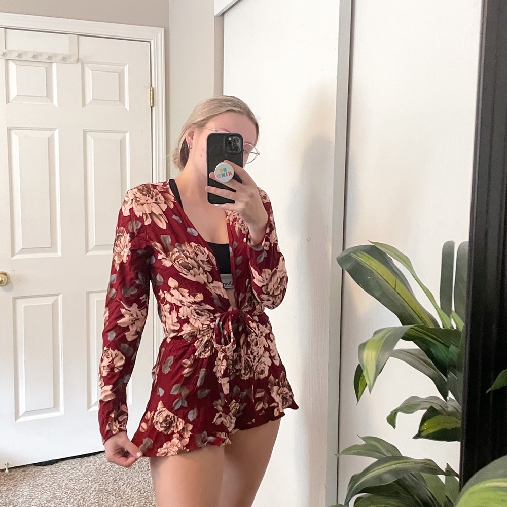 Floral romper